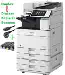 canon, imagerunner, advance, c5540i, -4, papierfächerinterner, heftfinischer, farbkopierer, netzwerkdrucker, scanner